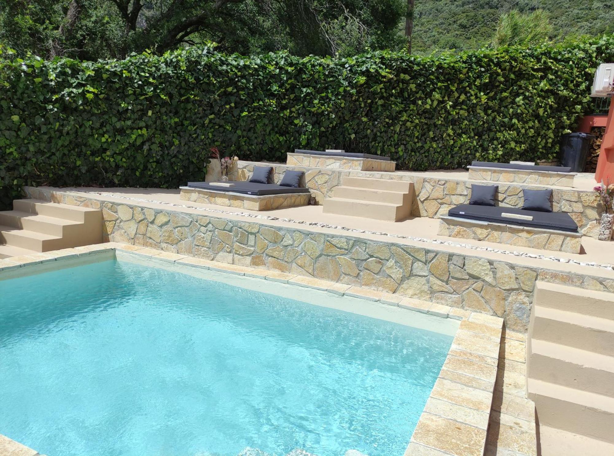 Gkk House Private Swimming Pool Luxury House Villa Skriperon Exterior foto