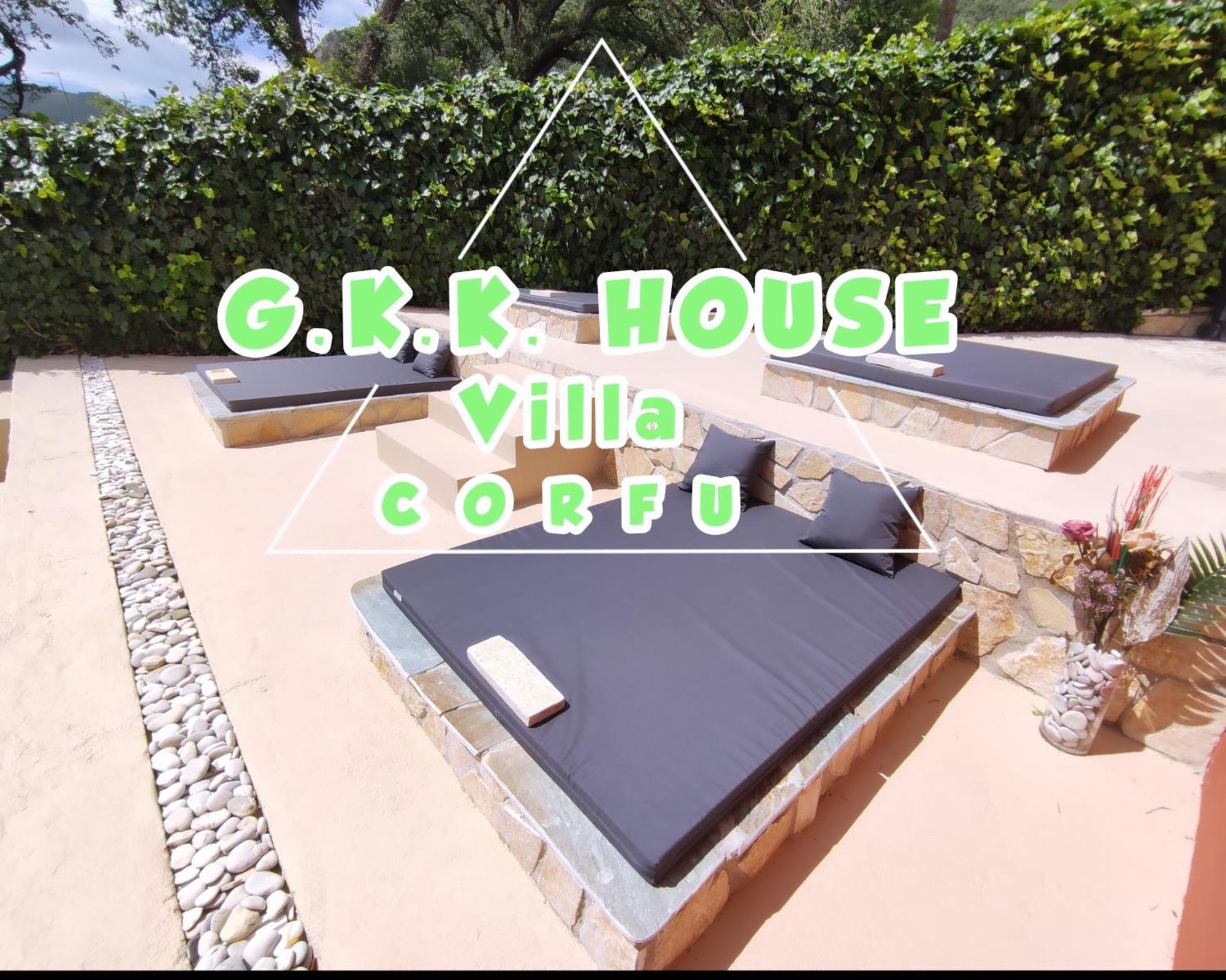 Gkk House Private Swimming Pool Luxury House Villa Skriperon Exterior foto